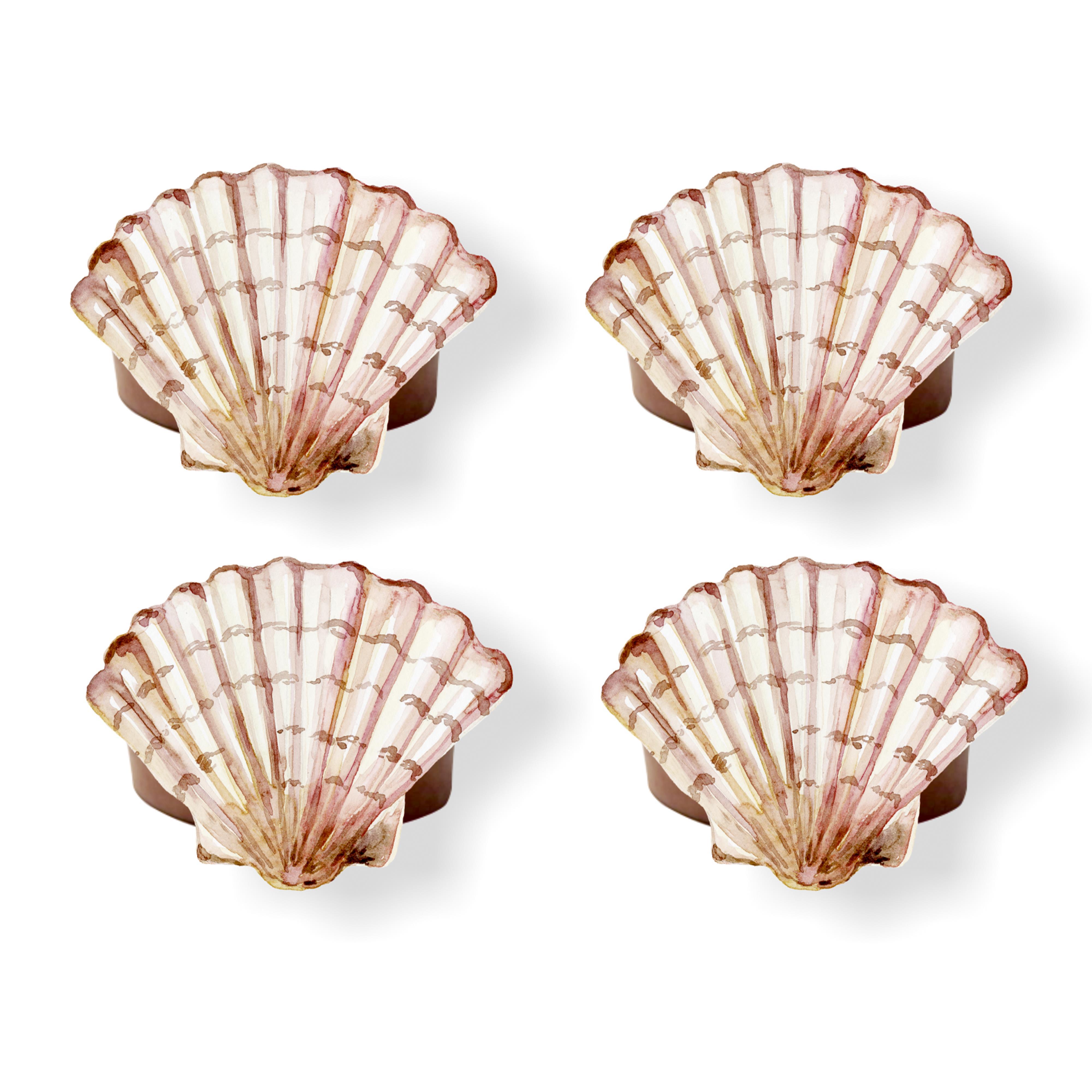 8x8 cm 4 Parça Peçete Halka Takımı-12306