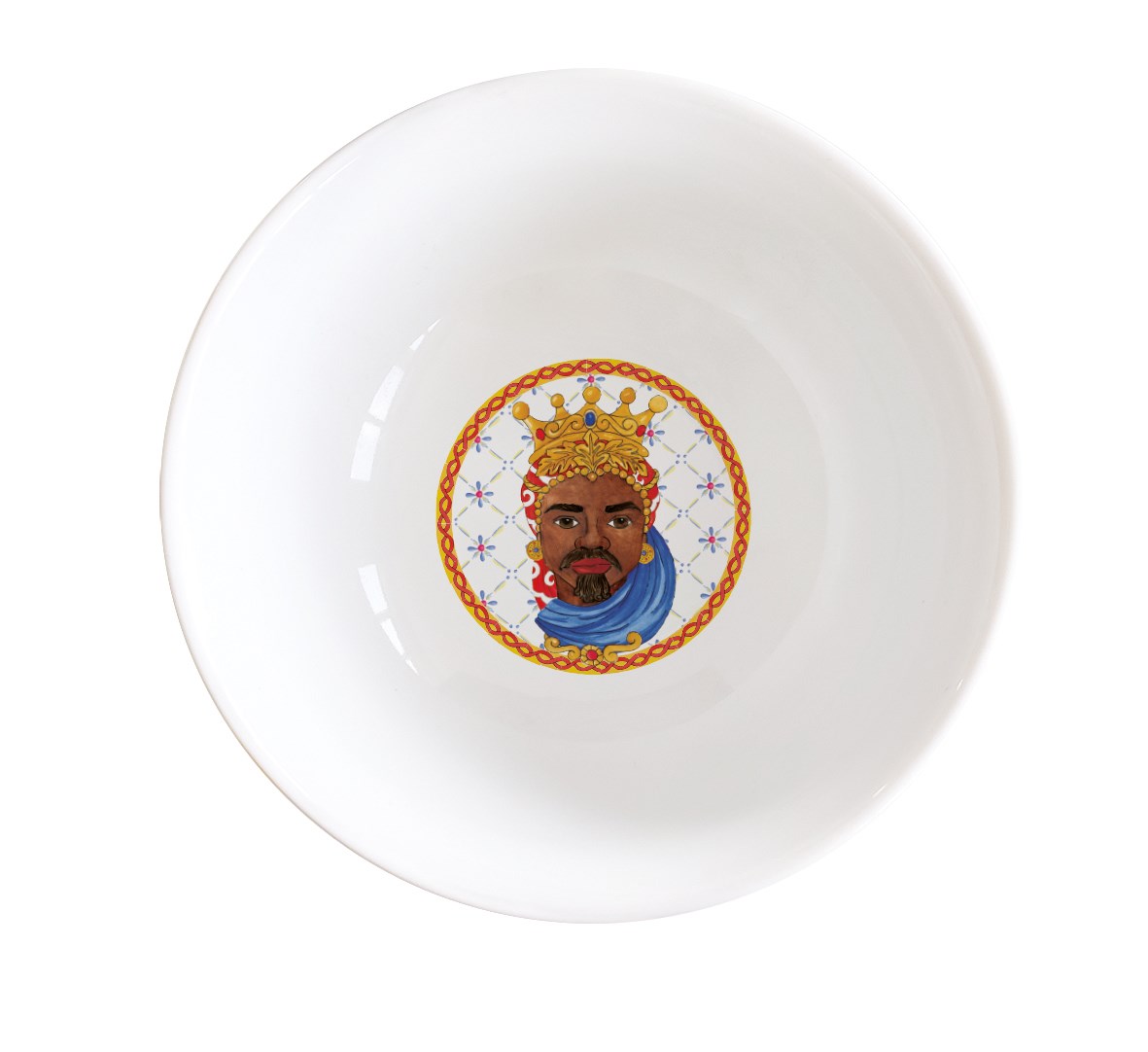 EASY LIFE Sicily Porselen Kase 12 cm -Lady 