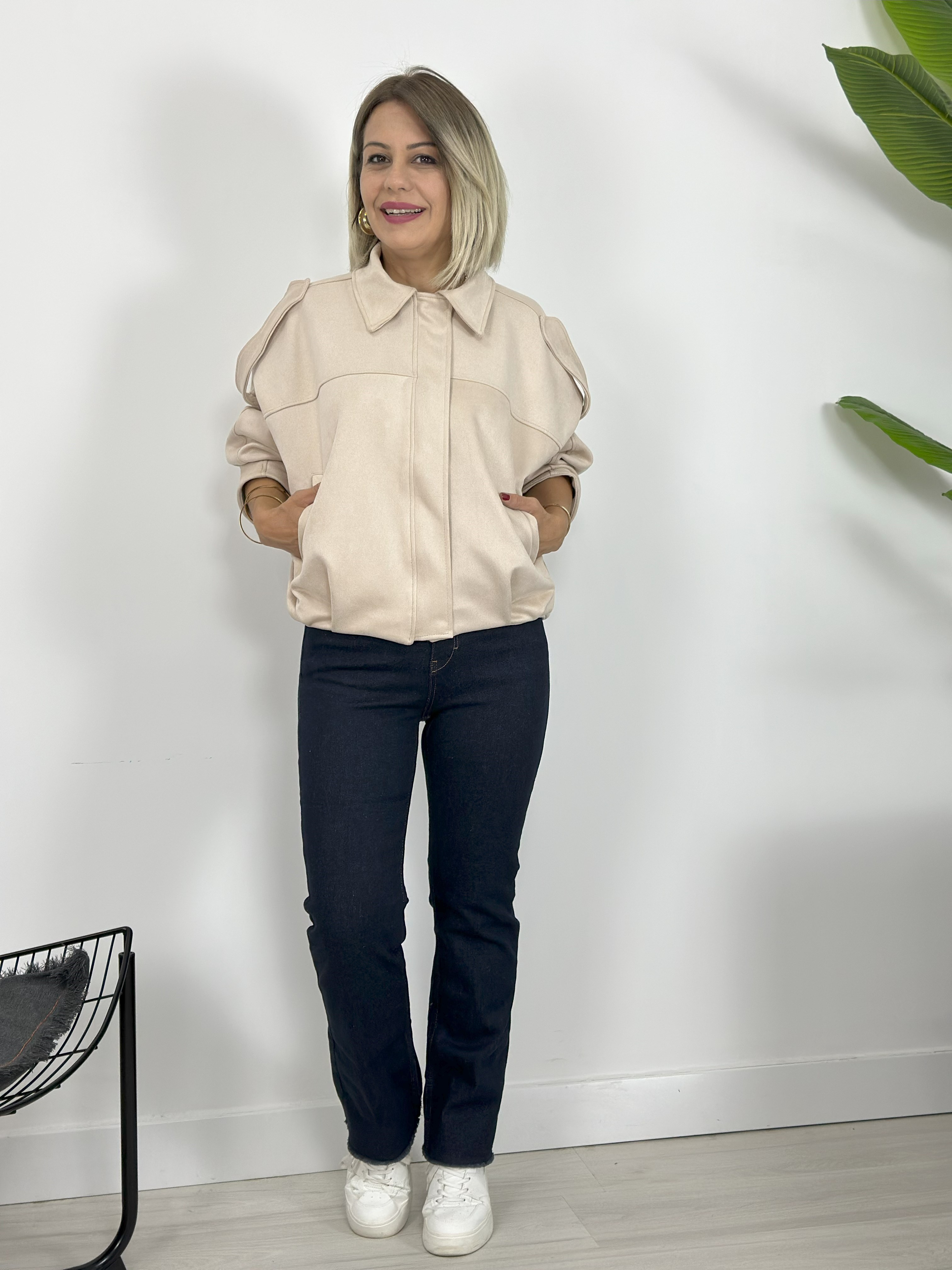 0101 ZR MODEL, YARASA KOL, APOLETLİ, BOMBER, NUBUK MONT