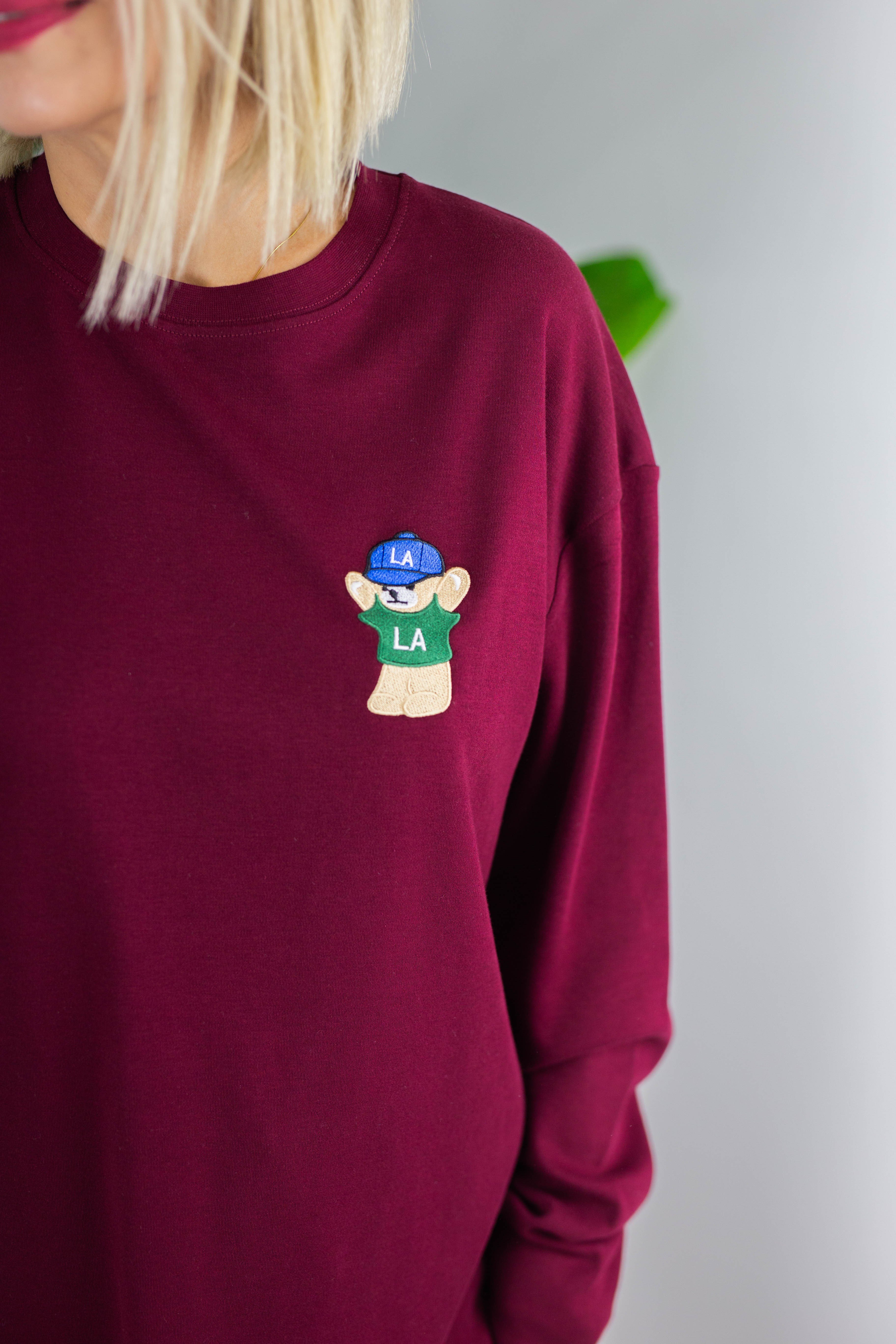 1133 AYICIK NAKIŞLI BASİC SWEAT