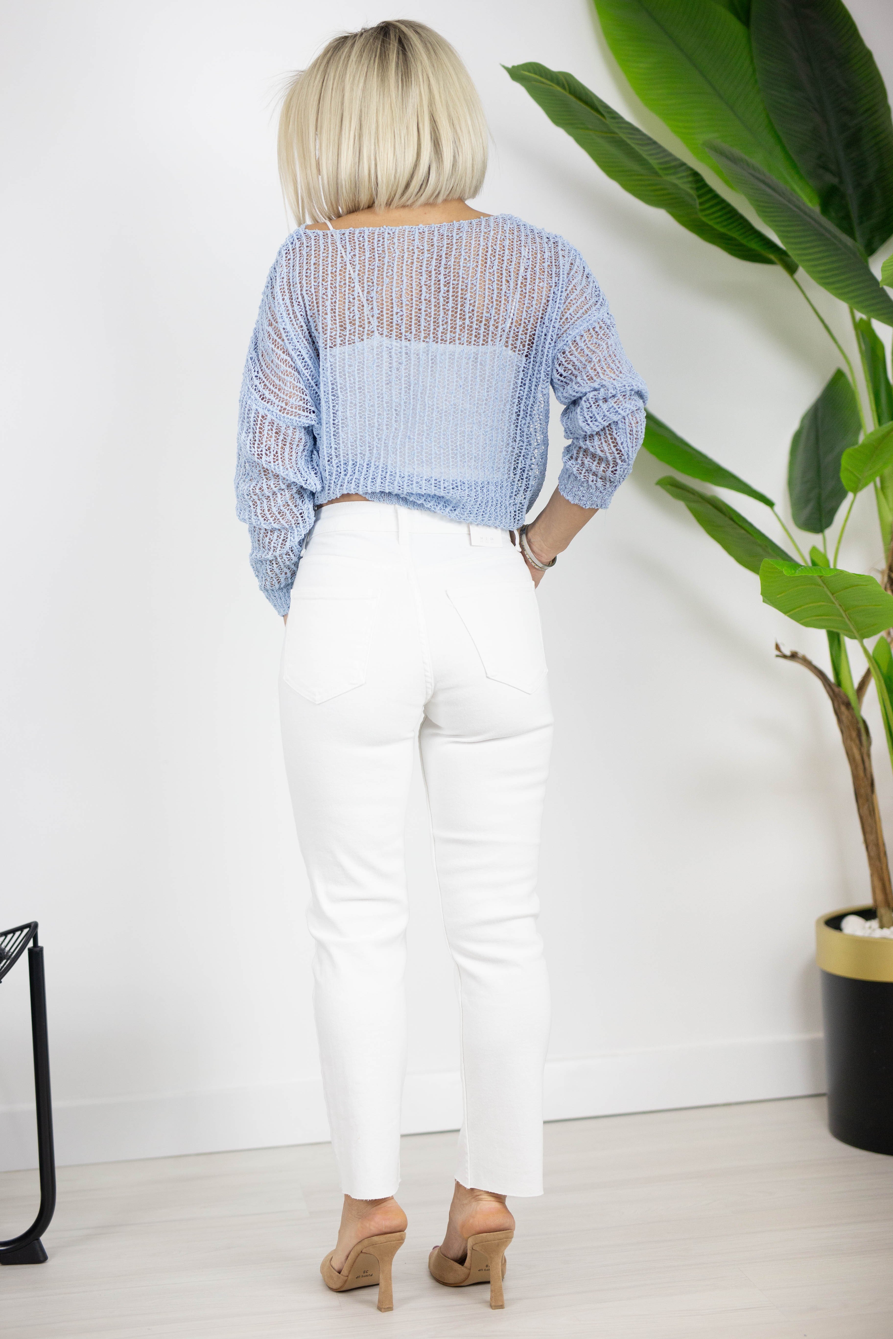 2402 BOYFİT, KESİK PAÇA JEAN