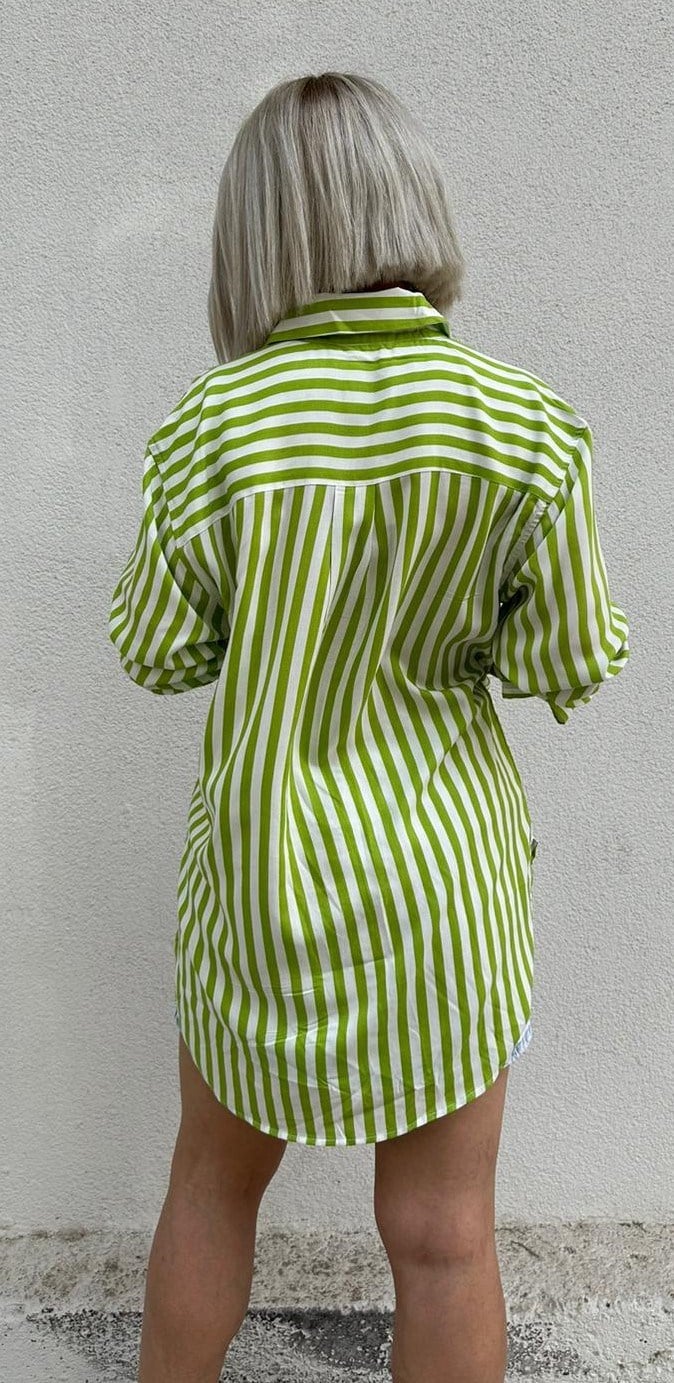 374 BY RAHAT KALIP ÇİZGİLİ GÖMLEK
