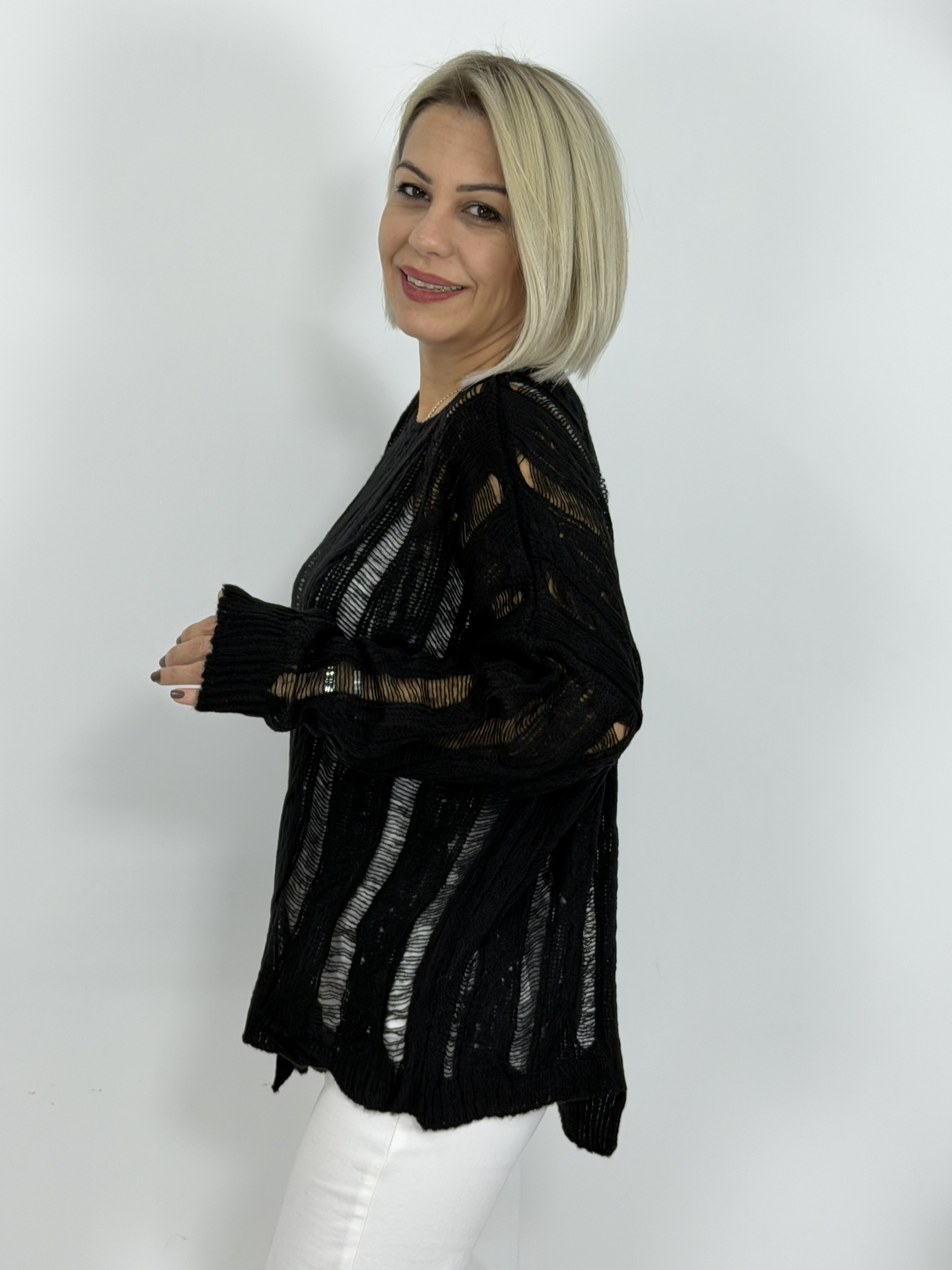 4134 ETEK UCU KESİK, İPEK İPLİK, FİLE, SAÇ ÖRGÜ TRİKO
