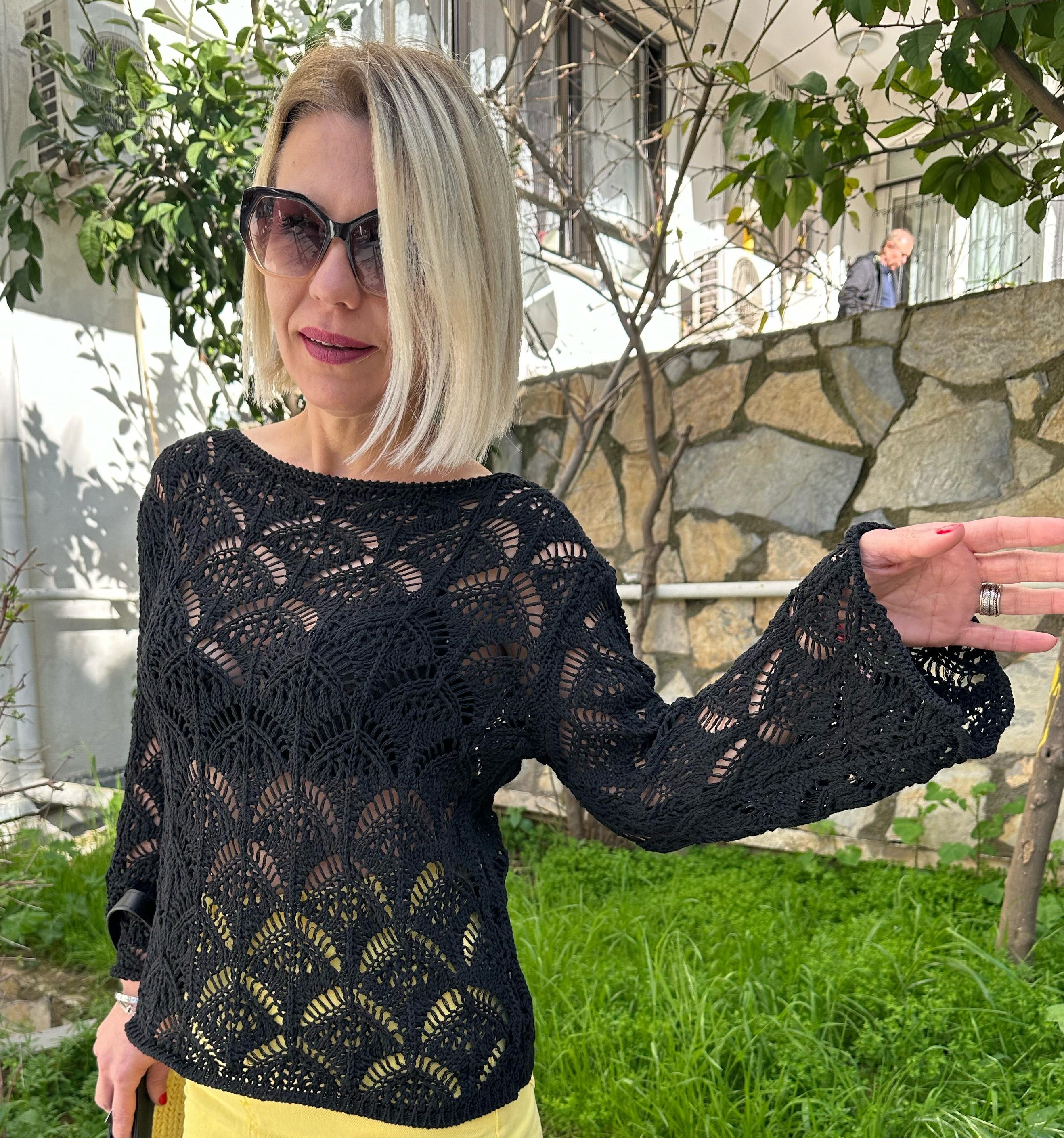 428 KAYIK YAKA İSTRİDYE DESEN MERSERİZE