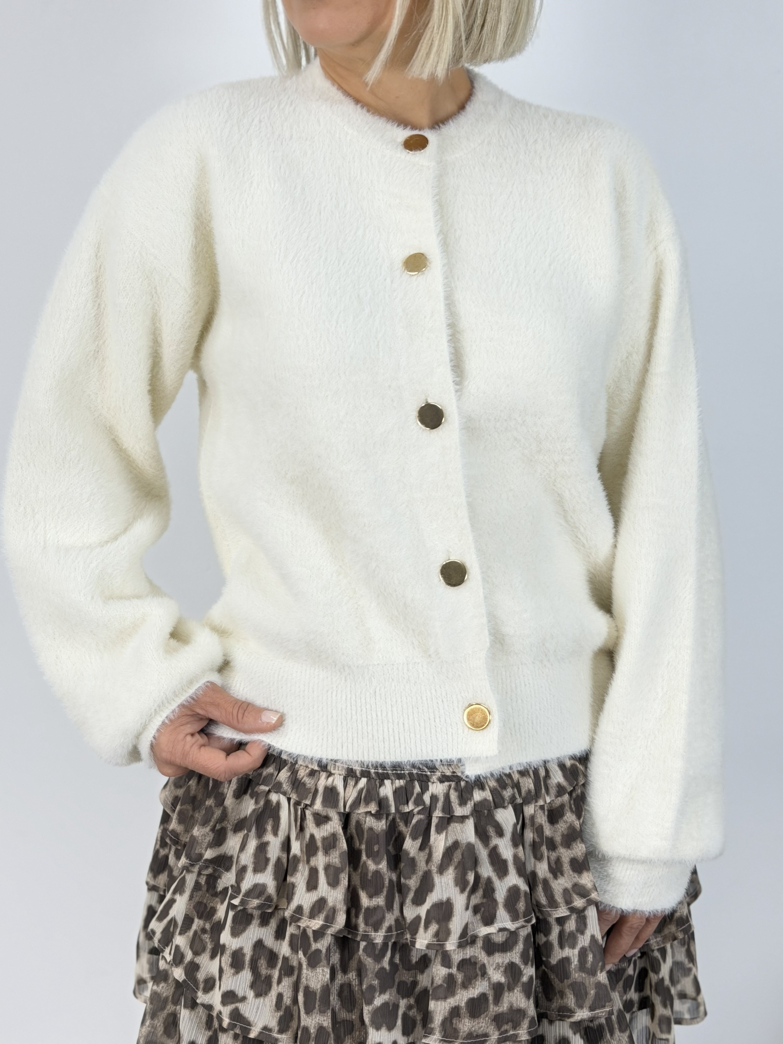 5802 BİSİKLET YAKA, ANGORA HIRKA