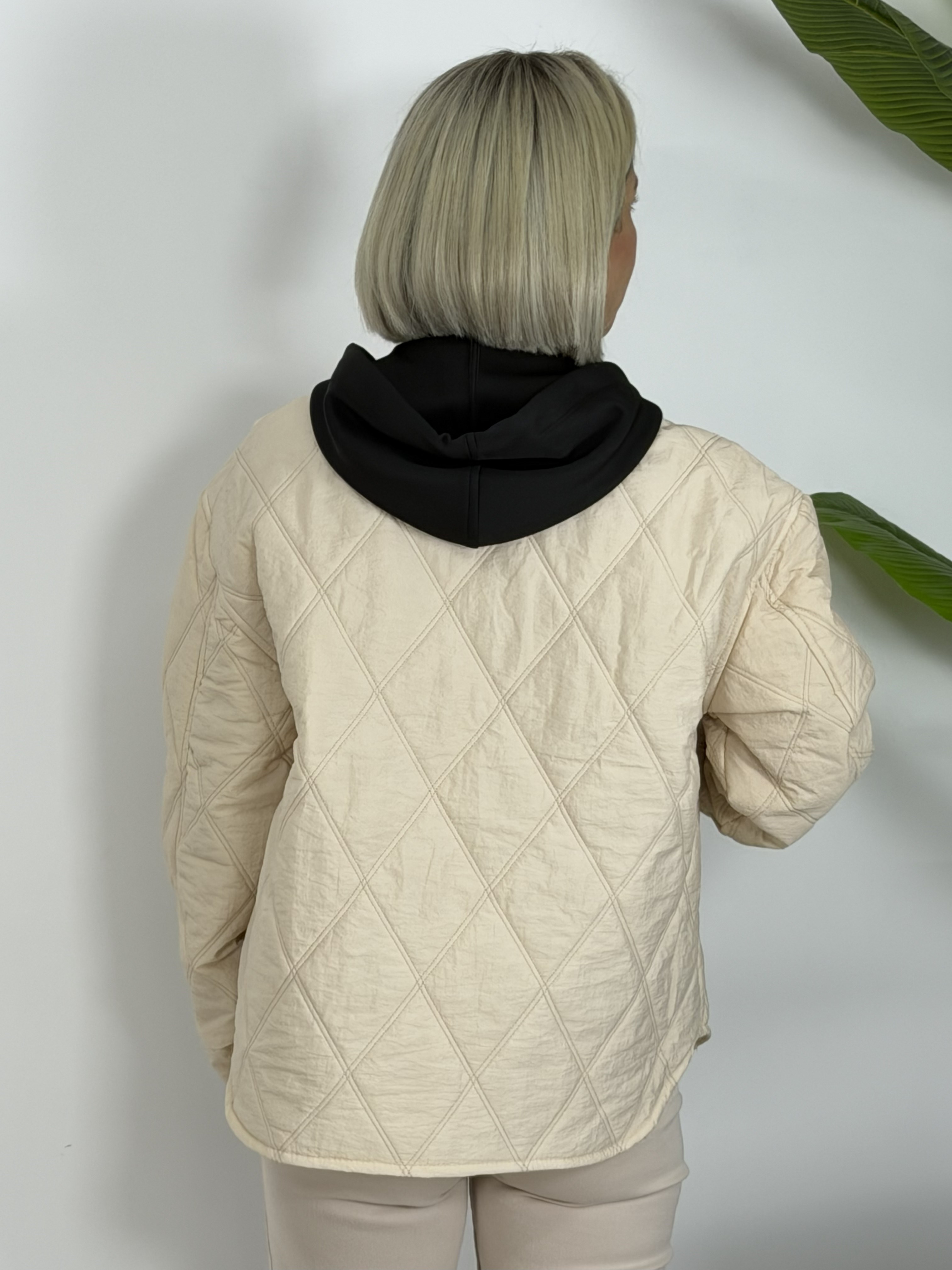 5841 KAPÜŞONLU SWEAT GARNİLİ KAPİTONE MONT