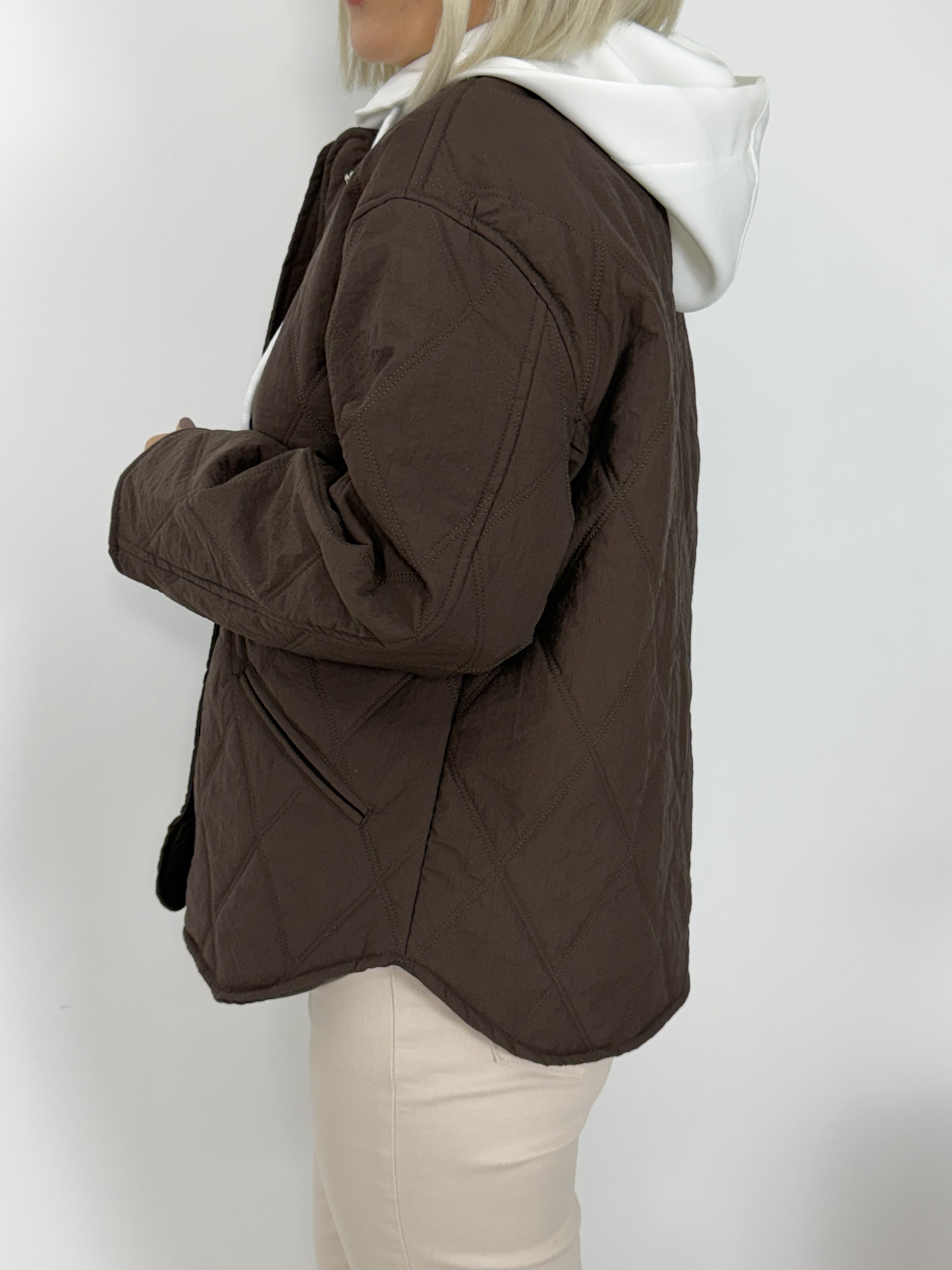 5841 KAPÜŞONLU SWEAT GARNİLİ KAPİTONE MONT