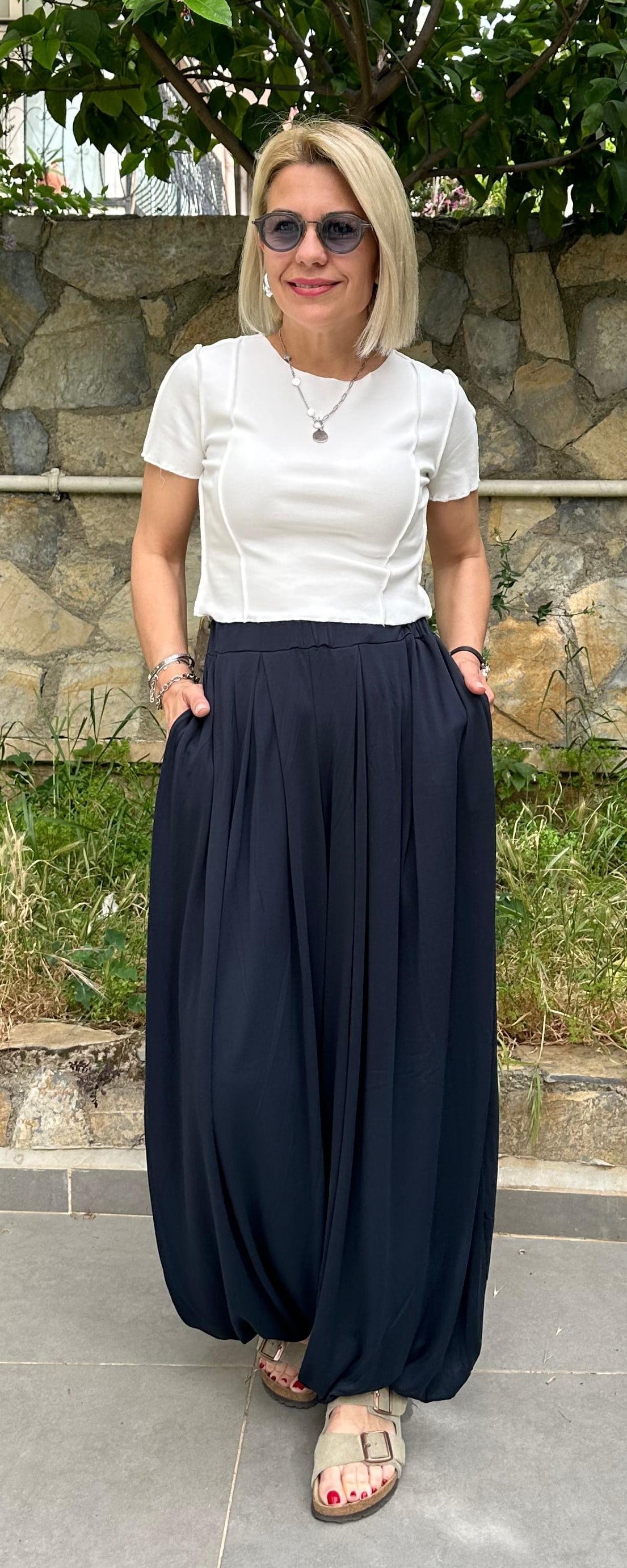 6169 PİS DİKİŞ CROP TSHİRT