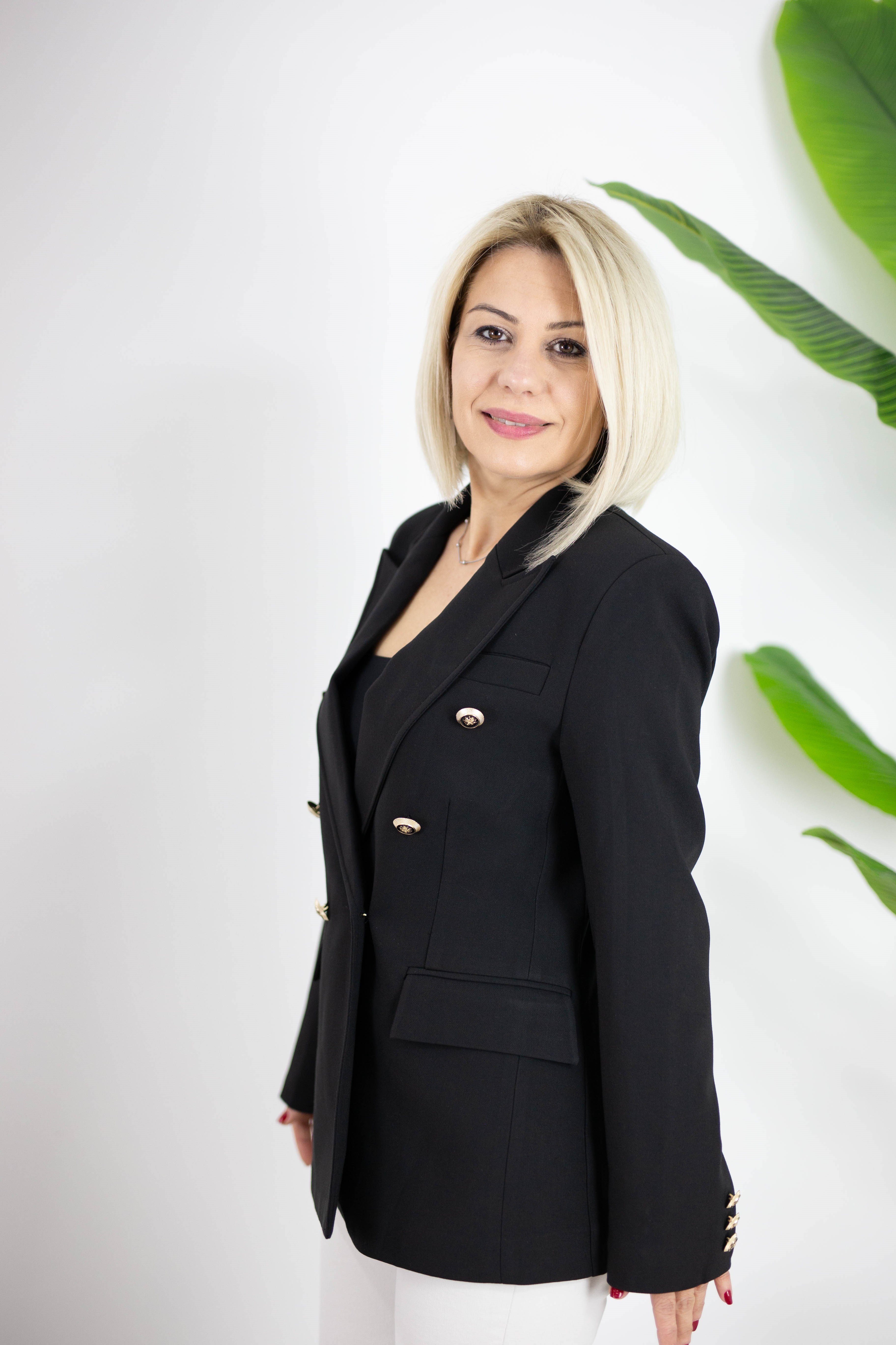 6228 GOLD 6 DÜĞMELİ, BEL OTURTMALI BLAZER CEKET