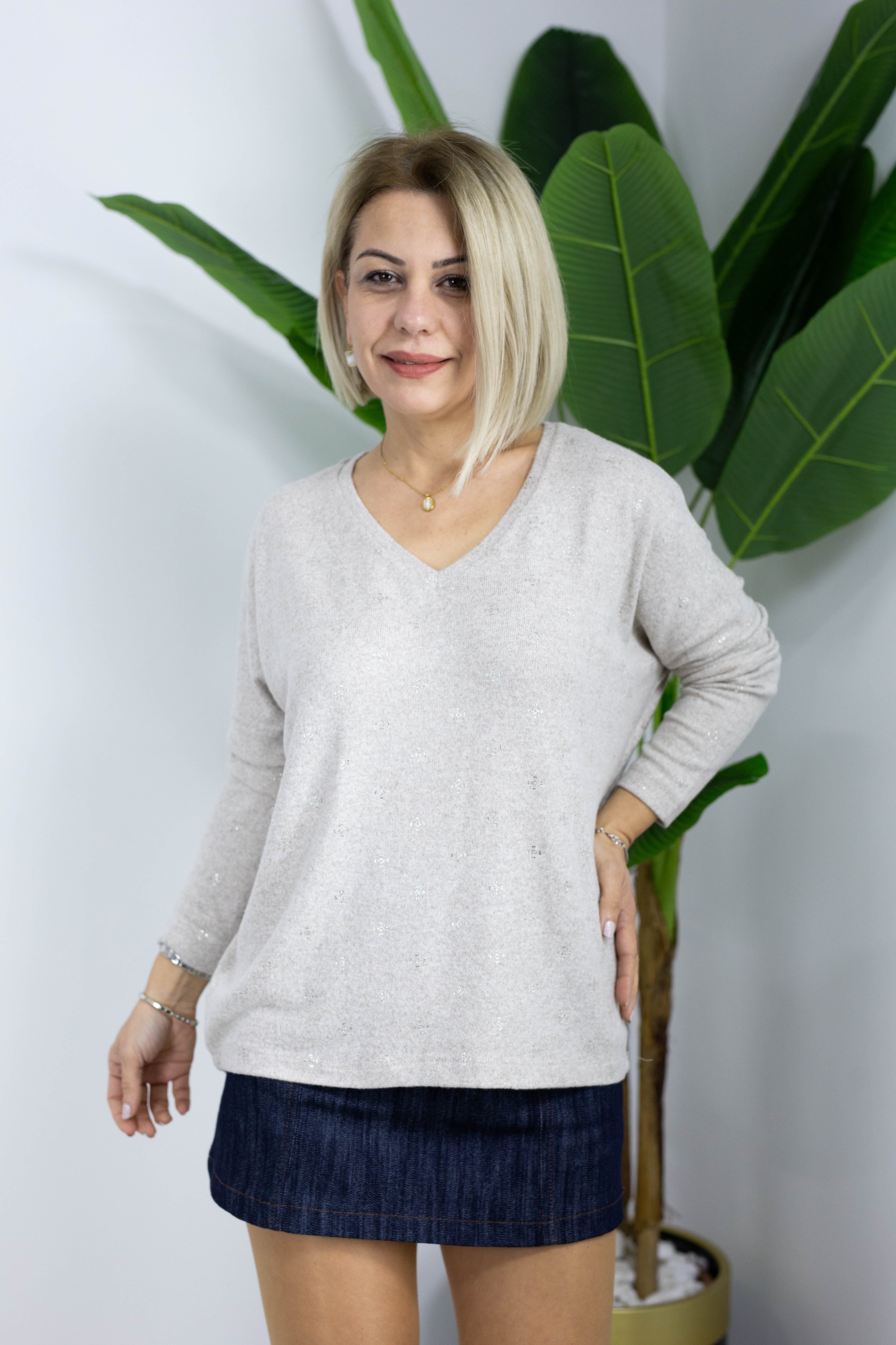 7590 YARASA KOL, YUMOŞ BLUZ