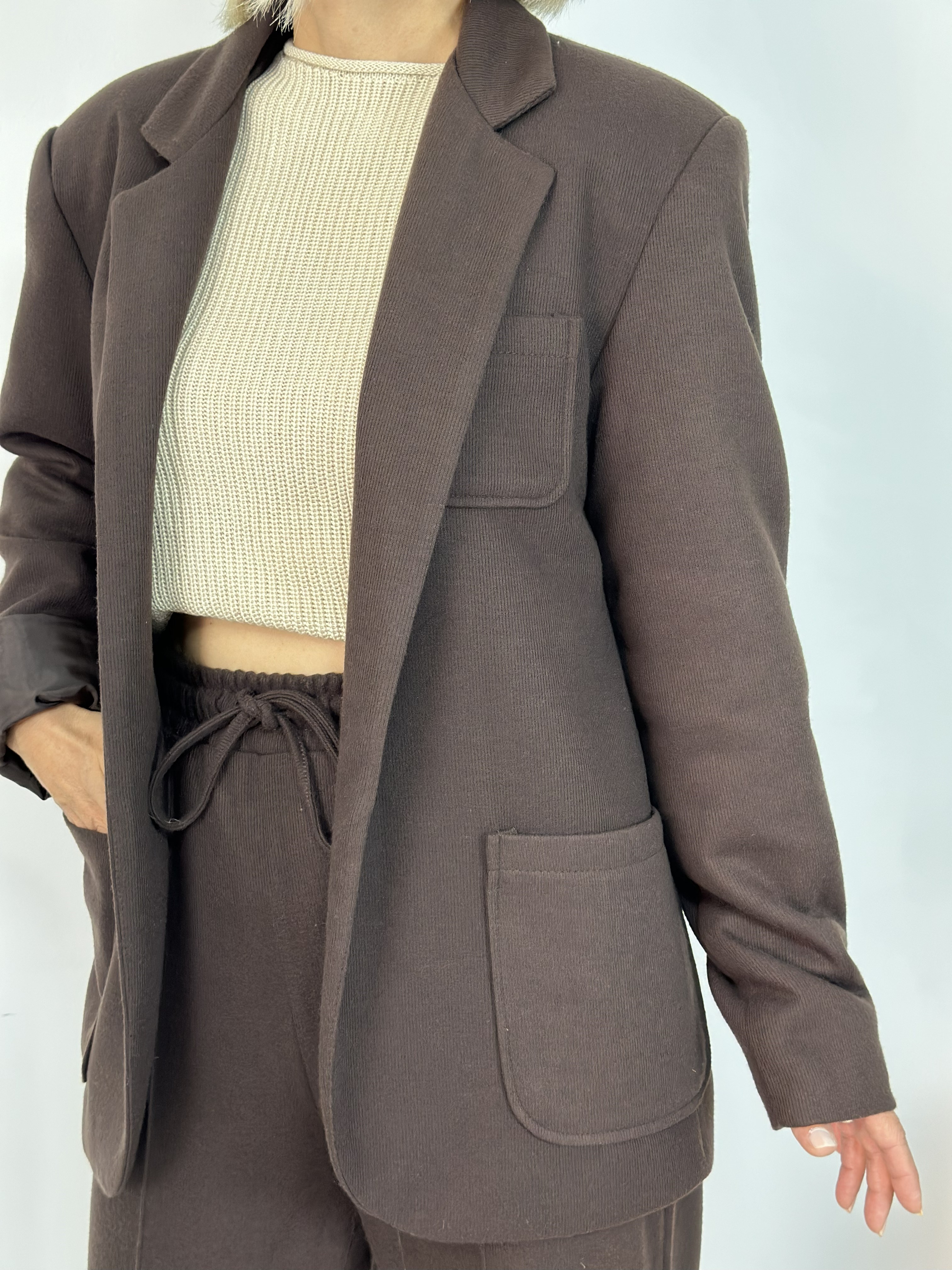 7614 ÖRME BLAZER CEKET
