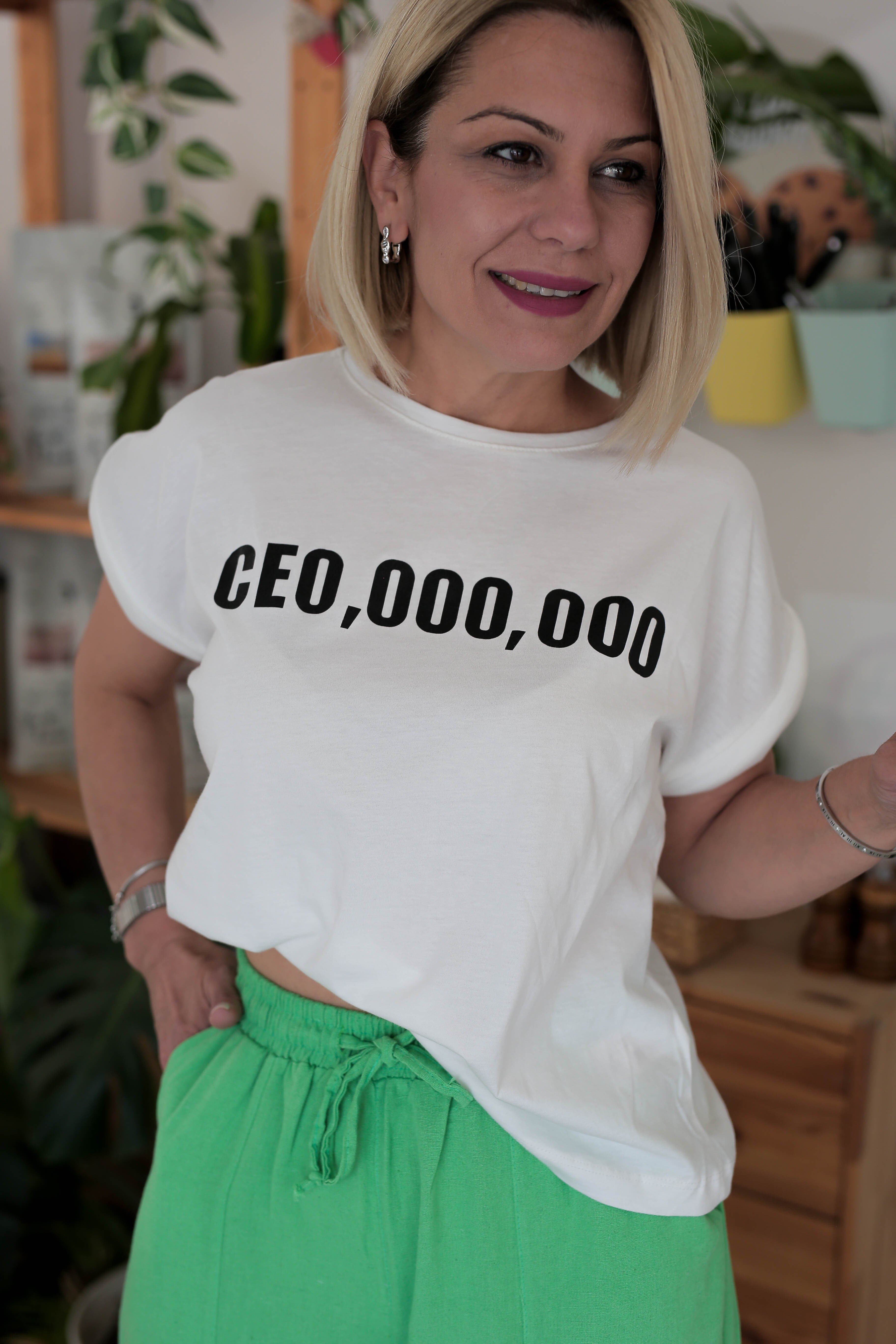 8443 KOL UCU PUF CEO BASKI TSHİRT