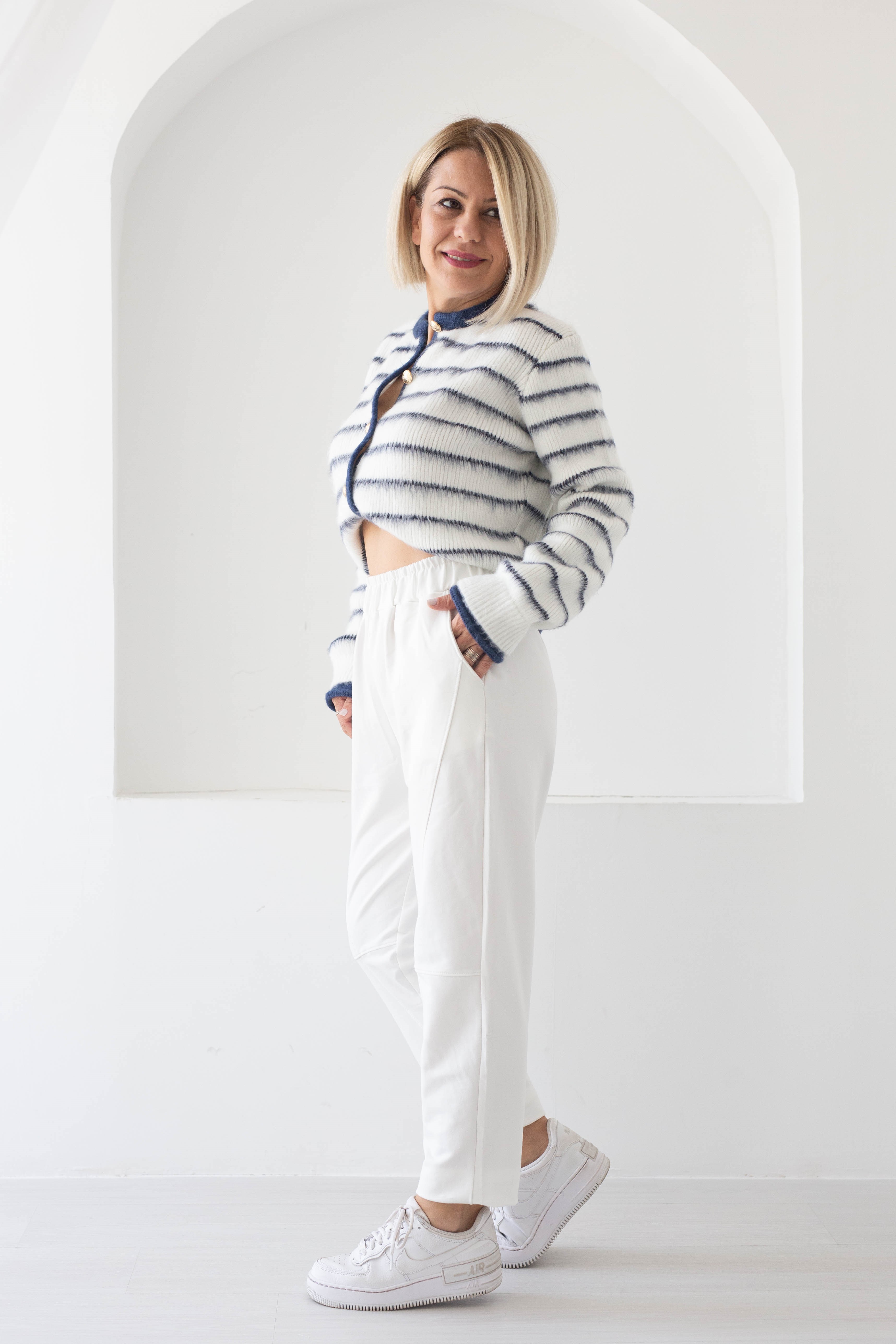 9019 DİKİŞ DETAY 2 İPLİK JOGGER PANTOLON