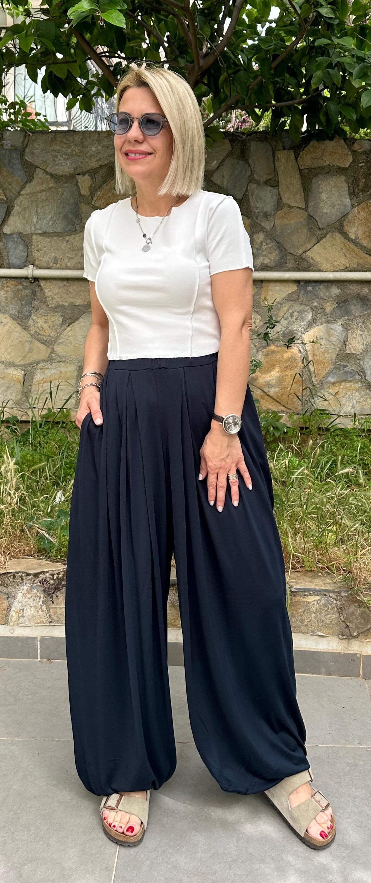 910 BEL PİLE MODAL ŞALVAR