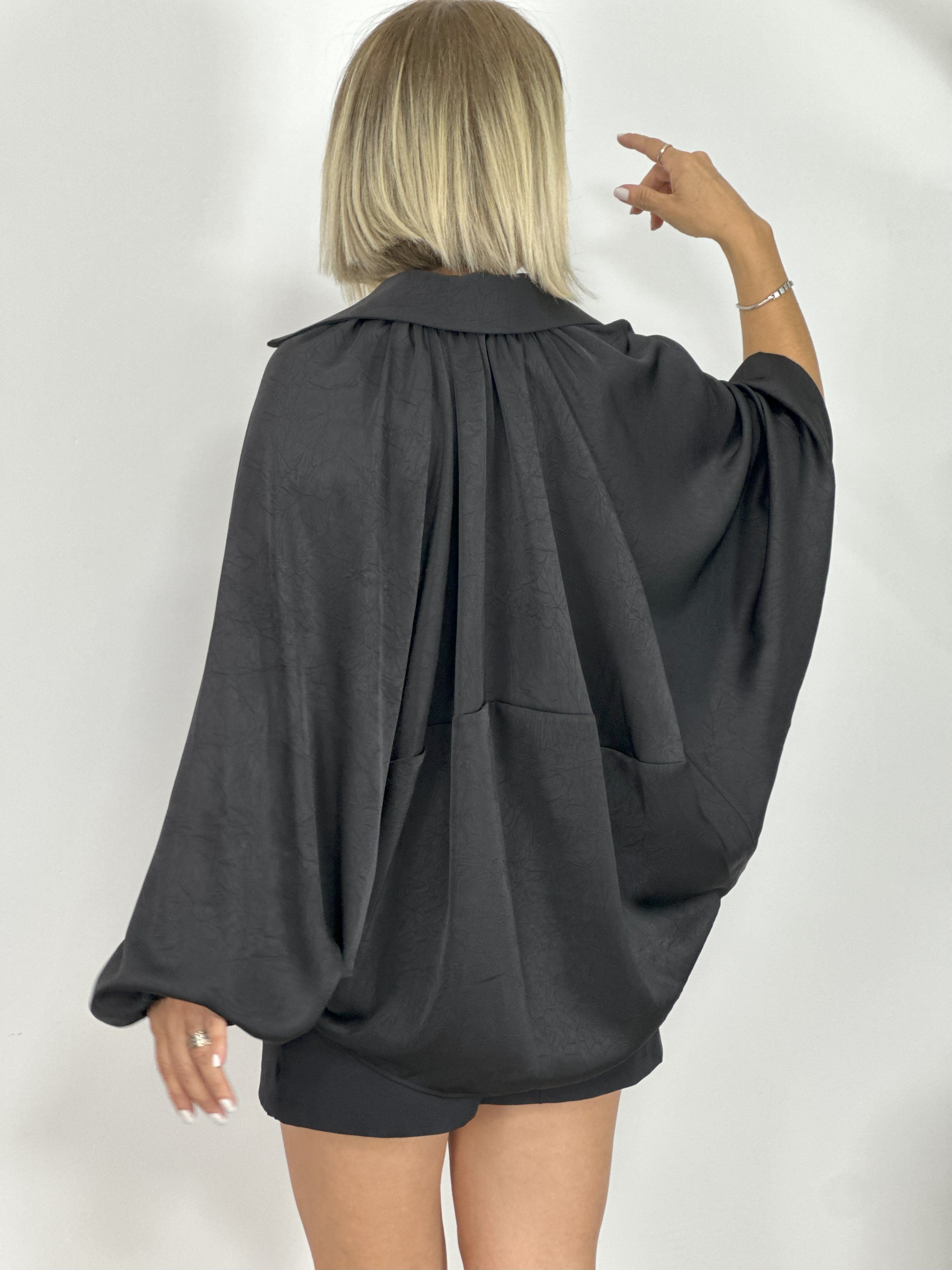 9584 YARASA KOL, FERMUARLI, ZR MODEL BOMBER SATEN CEKET