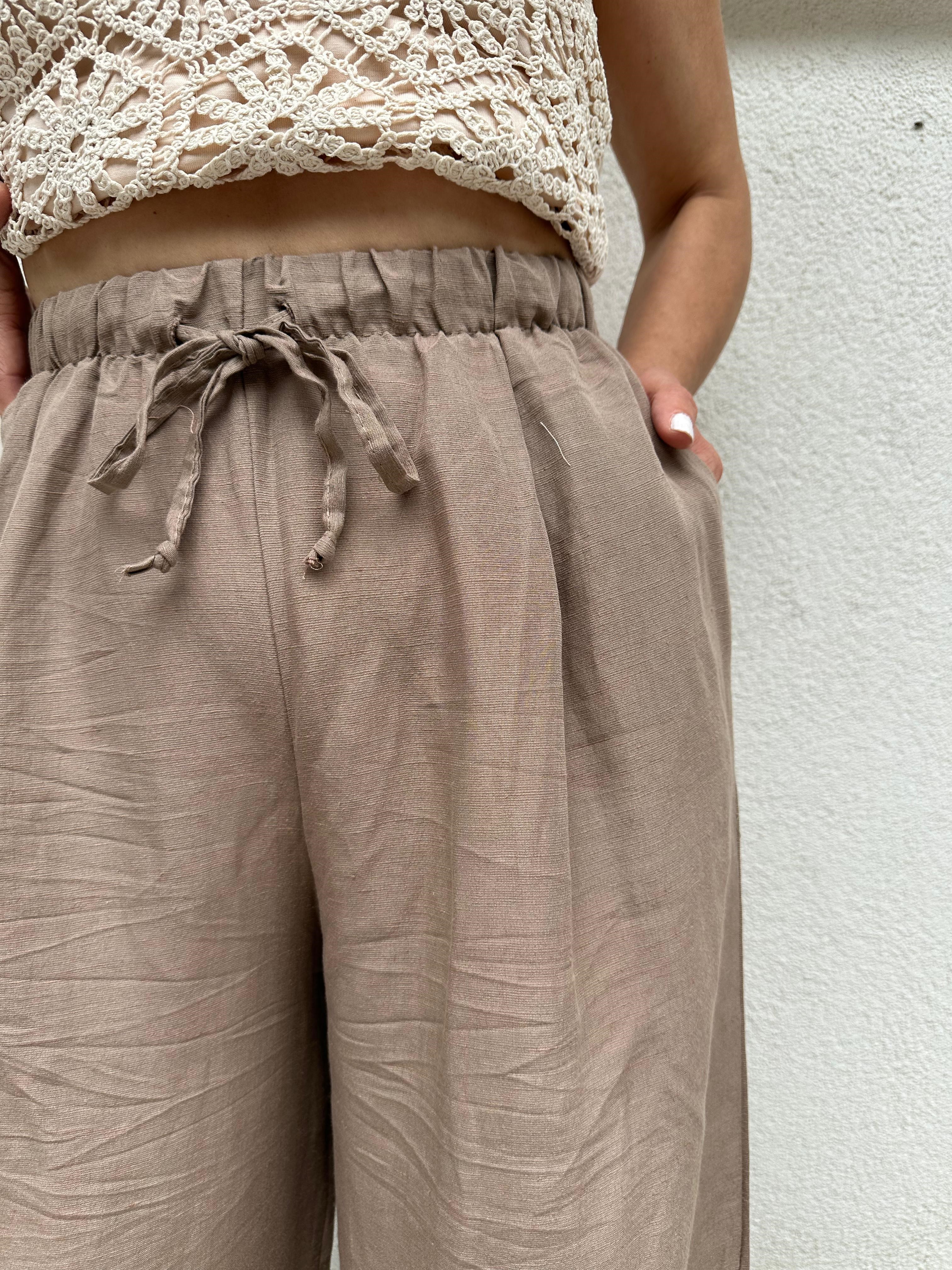 983 BEL LASTİKLİ BEACH PANTOLON