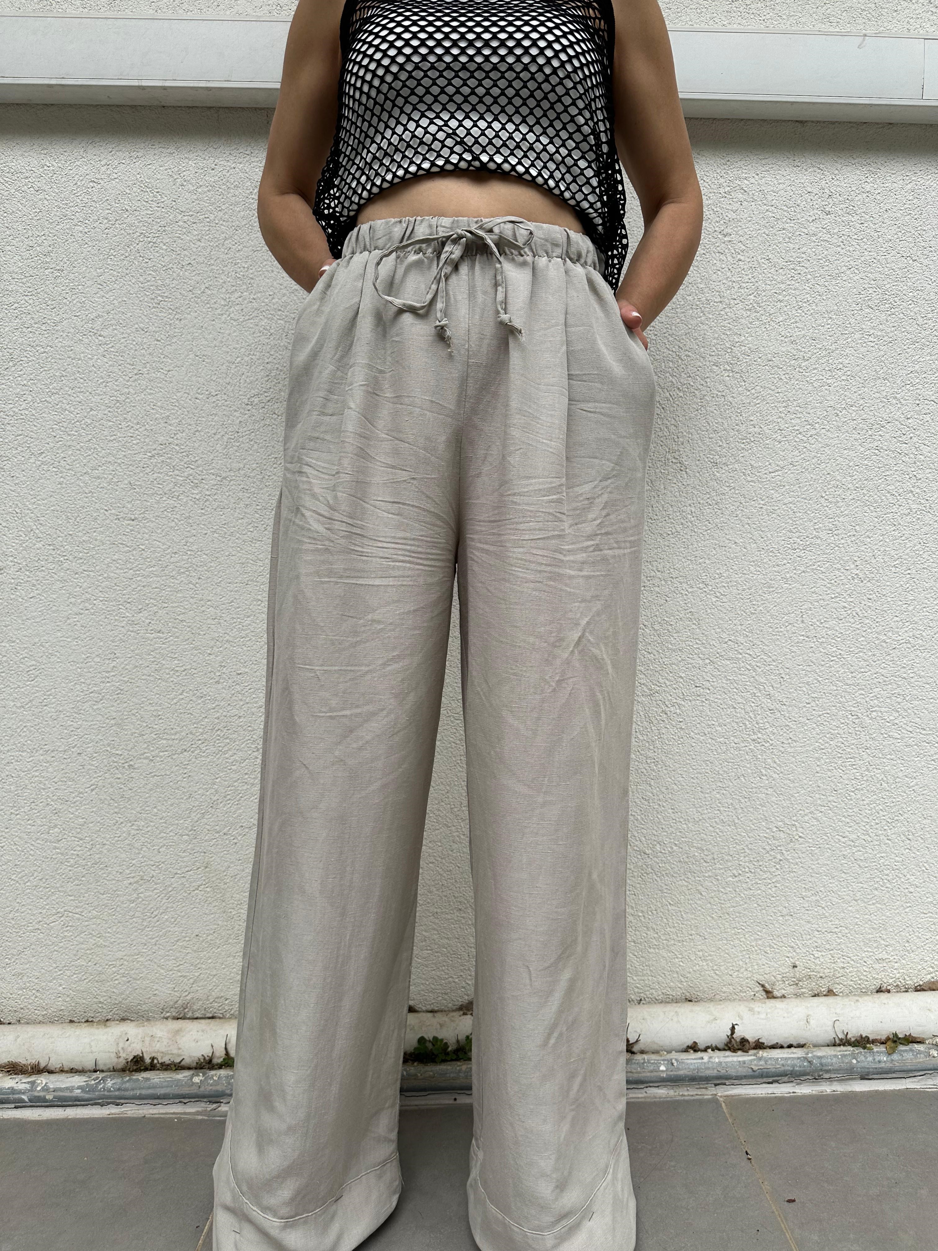 983 BEL LASTİKLİ BEACH PANTOLON