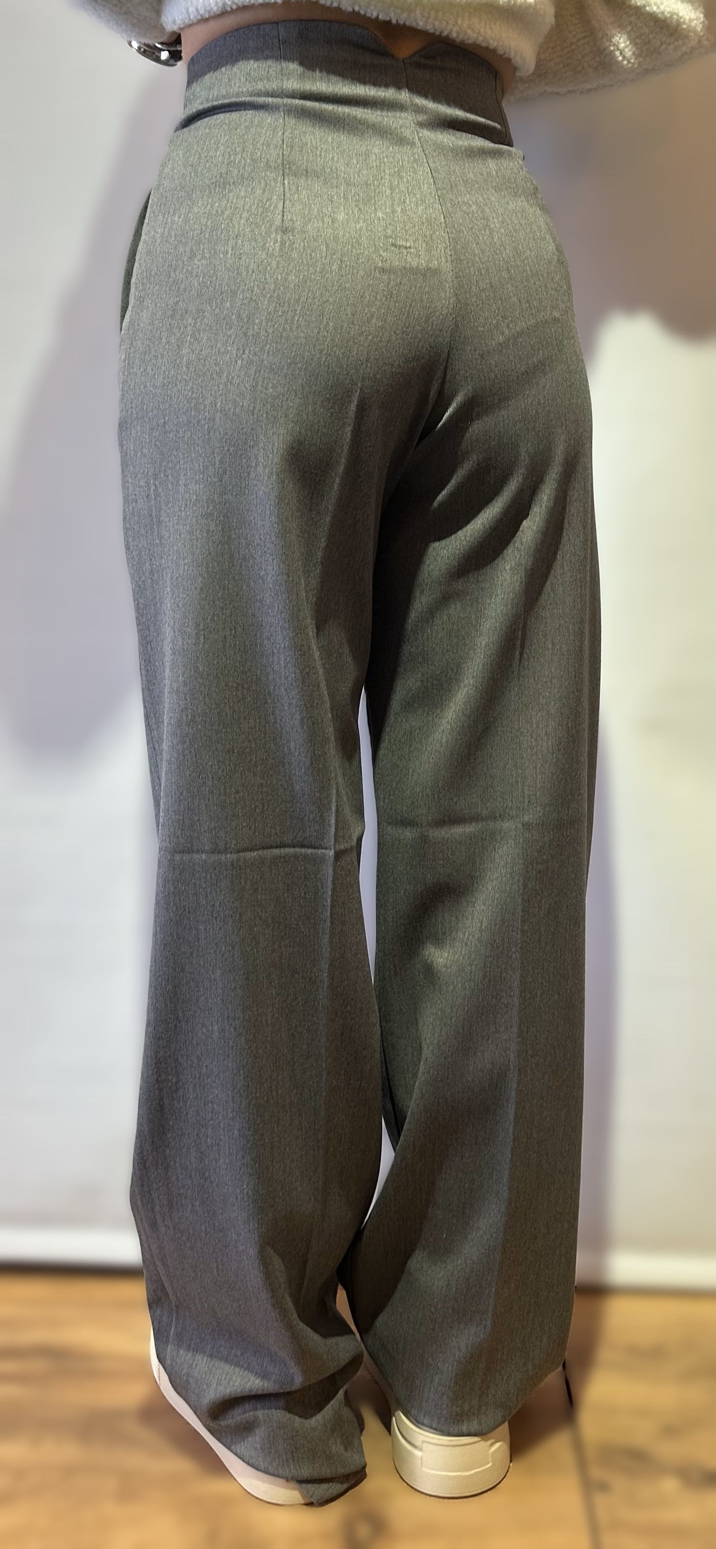 KAROL FLATOLU PALAZZO KUMAŞ PANT