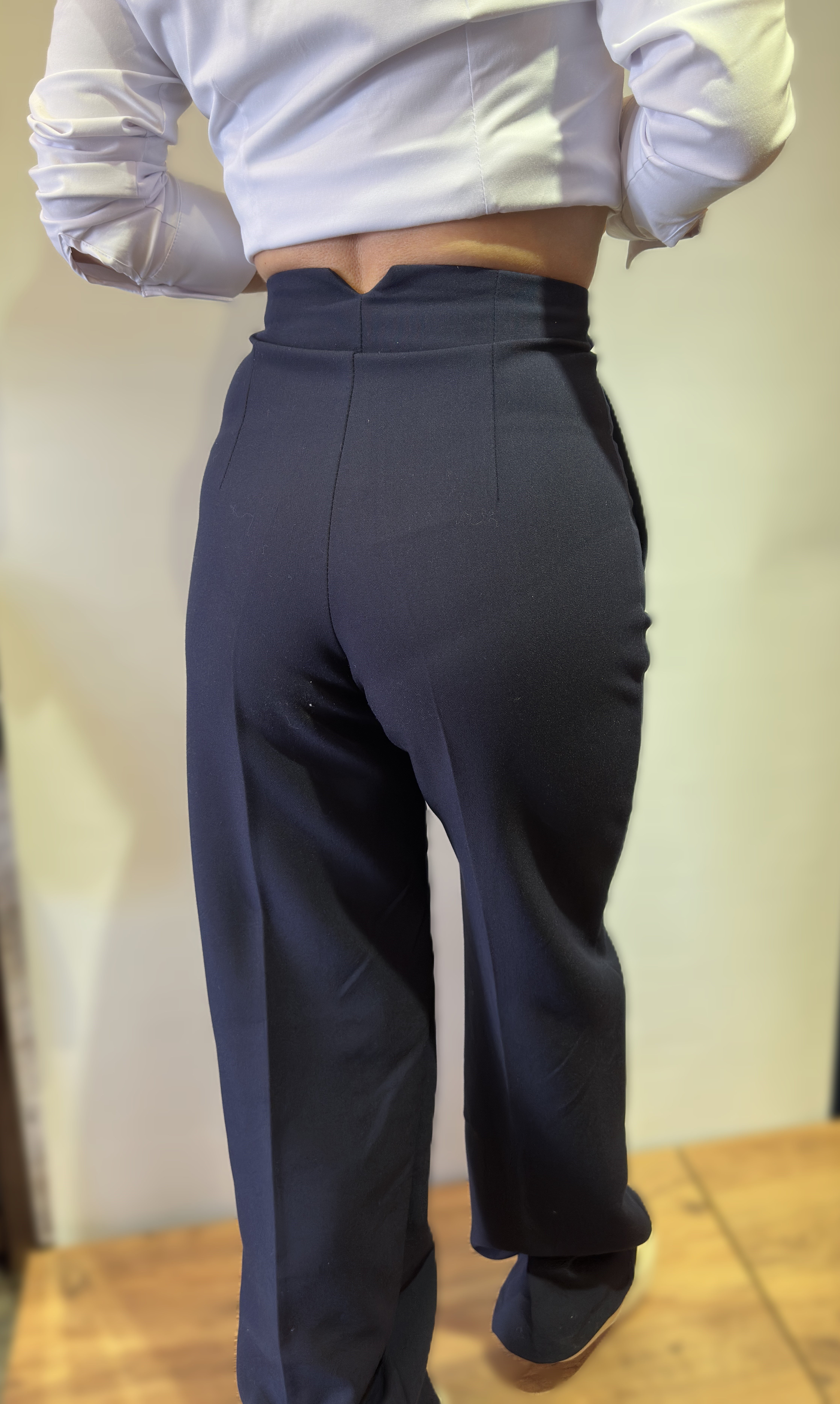 KAROL FLATOLU PALAZZO KUMAŞ PANT