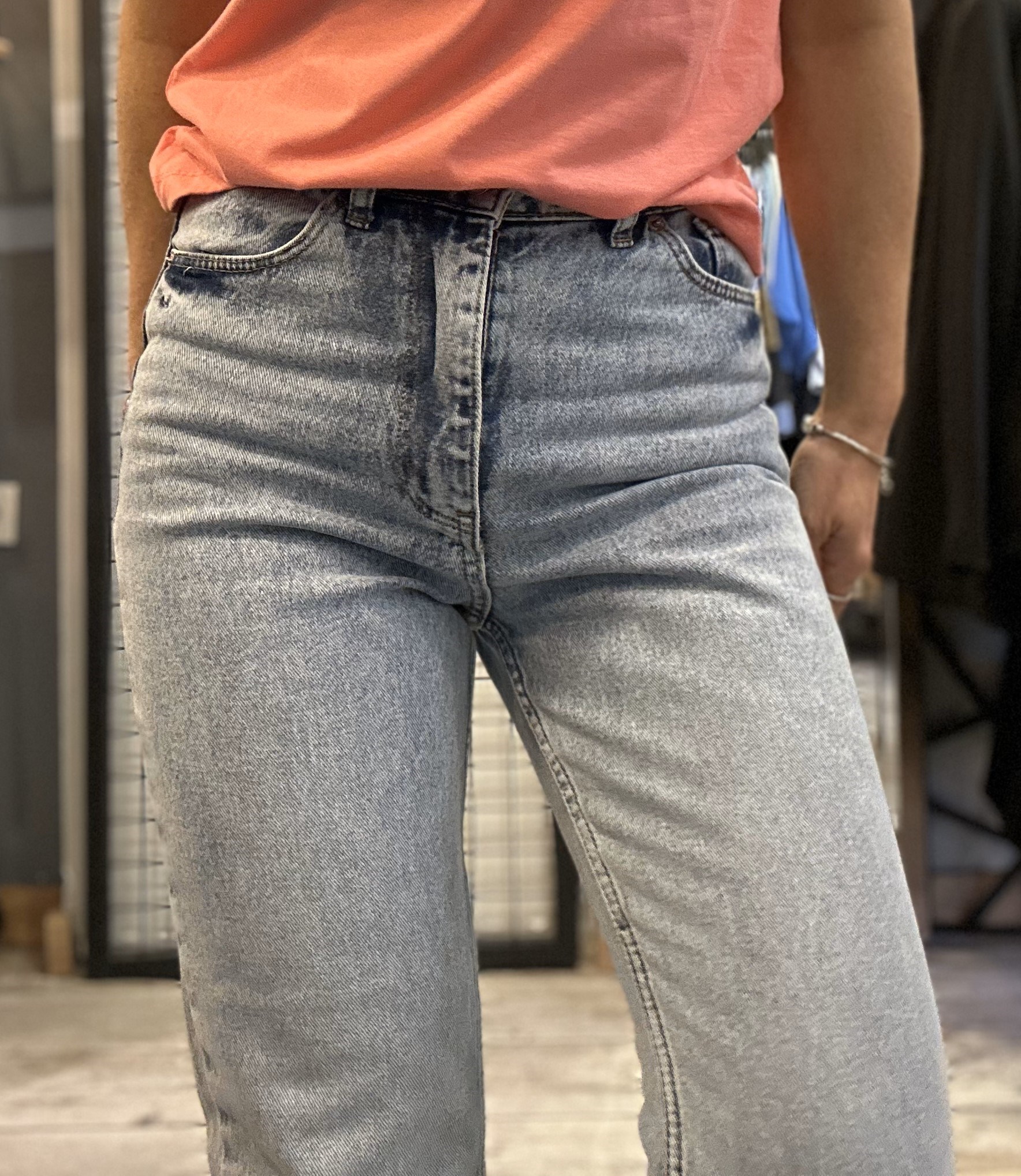 KESİK PAÇA JEAN PANTOLON