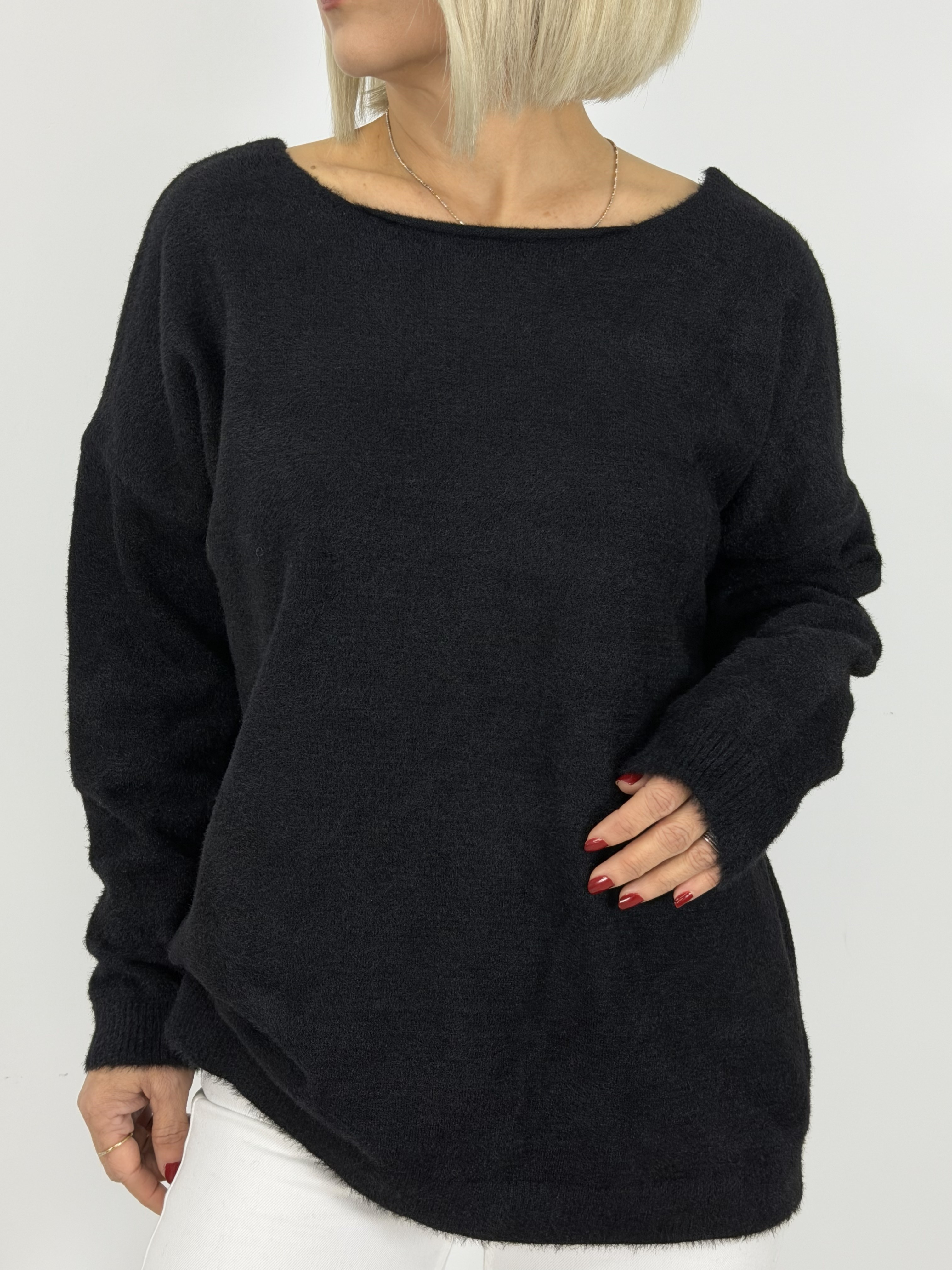 ZR83 KAYIK YAKA ANGORA TRİKO