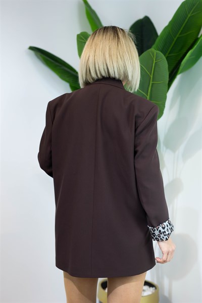 0028 ZR ÇİFT DÜĞME, RAHAT KALIP BLAZER CEKET