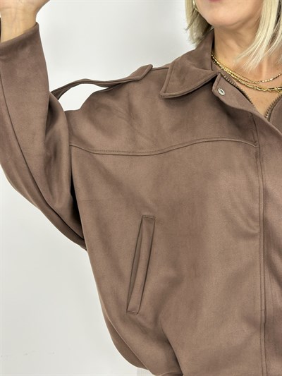 0101 ZR MODEL, YARASA KOL, APOLETLİ, BOMBER, NUBUK MONT