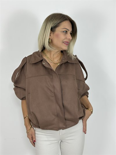 0101 ZR MODEL, YARASA KOL, APOLETLİ, BOMBER, NUBUK MONT
