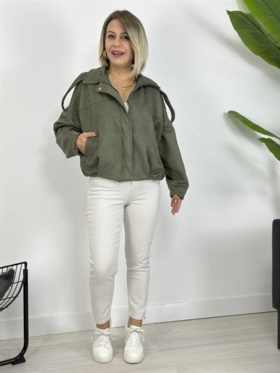 0101 ZR MODEL, YARASA KOL, APOLETLİ, BOMBER, NUBUK MONT