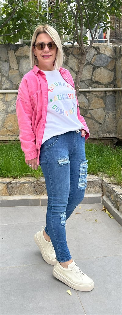 1137 İTL PUL PAYET BEL LASTİK JEAN