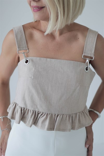 1162 ETEK UCU FIRFIRLI ASKI DETAY KETEN CROP