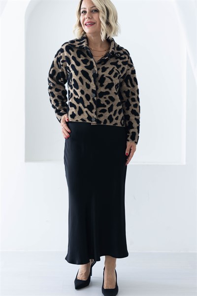 155 LEOPAR DESEN TİFTİK HIRKA