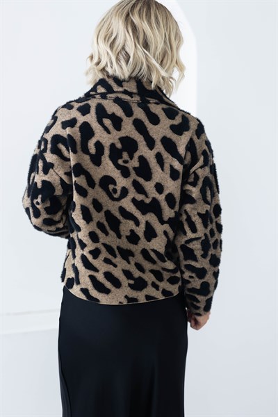 155 LEOPAR DESEN TİFTİK HIRKA