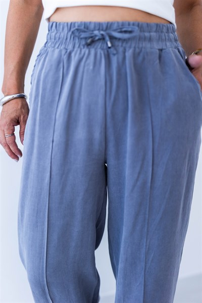 1582 ÇİMALI BOL PAÇA PANTOLON