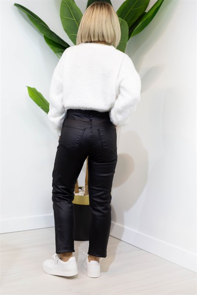 1597 ZR BOYFİT, MUM KAPLAMA JEAN PANTOLON