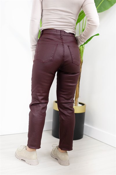 1597 ZR BOYFİT, MUM KAPLAMA JEAN PANTOLON
