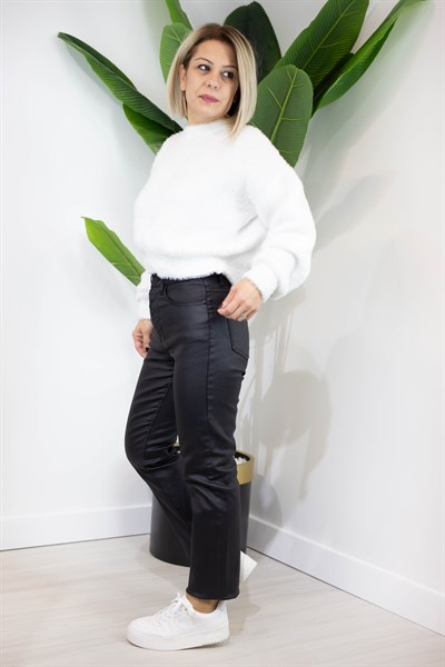 1597 ZR BOYFİT, MUM KAPLAMA JEAN PANTOLON
