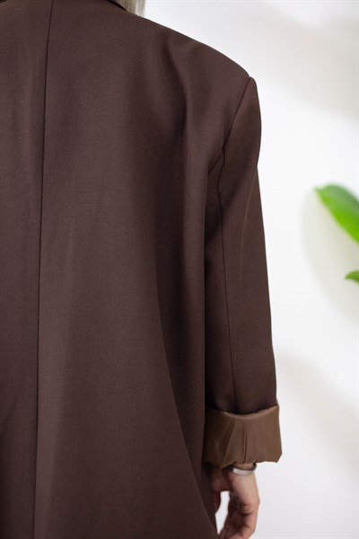 2083 KRUVAZE YAKA, OVERSİZE BLAZER CEKET