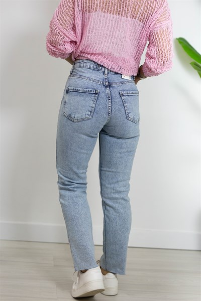 2402 BOYFİT, KESİK PAÇA JEAN