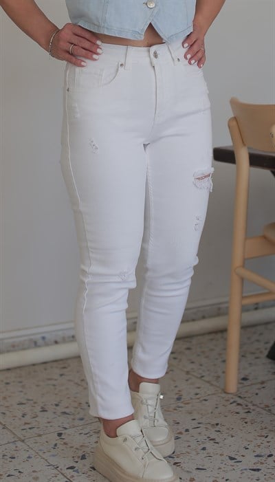 304 YIRTIKLI MOM JEAN