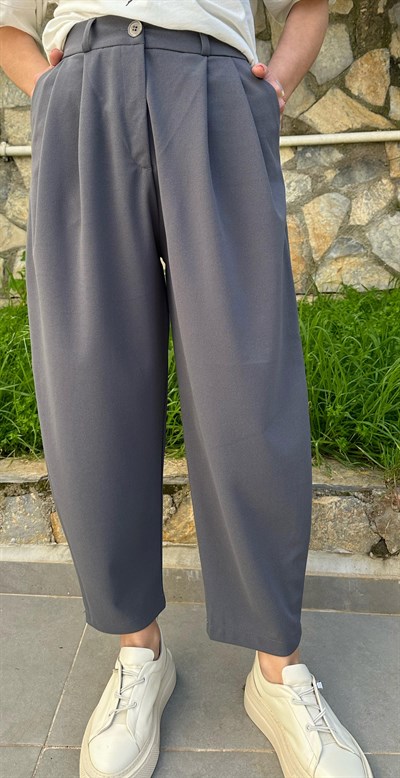309 BEL KEMER PİLE DETAY BALON KESİM PANTOLON