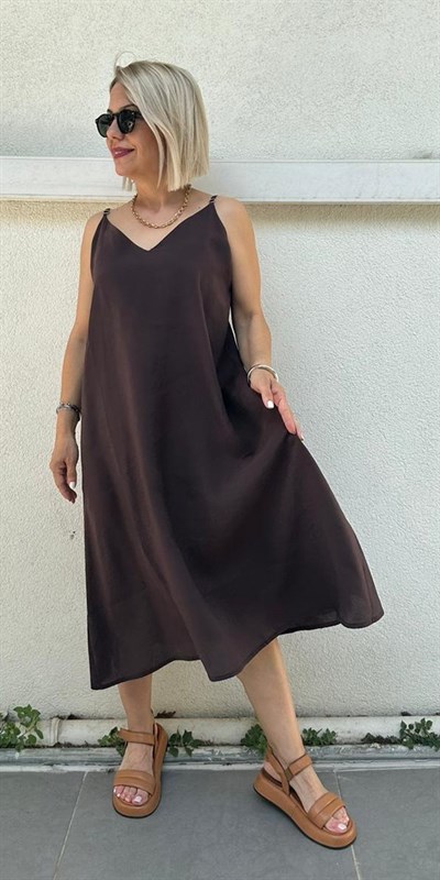 365 İP ASKILI ÇAN ELBİSE