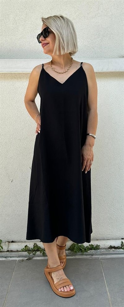 365 İP ASKILI ÇAN ELBİSE
