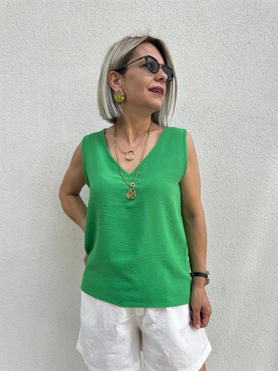 369 V YAKA KOLSUZ BLUZ