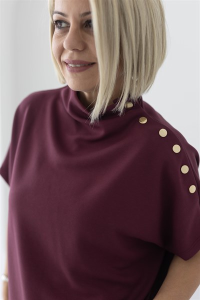 443 NW DİK YAKA, YAKA ÇITÇIT, KISAKOL MODAL SWEAT