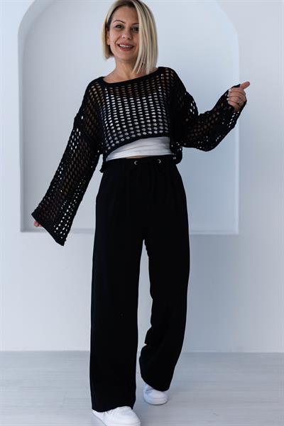 447 DELİKLİ FİLE MERSERİZE CROP