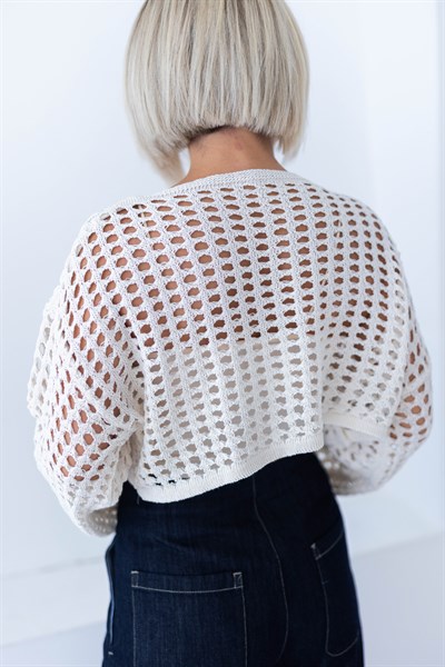 447 DELİKLİ FİLE MERSERİZE CROP