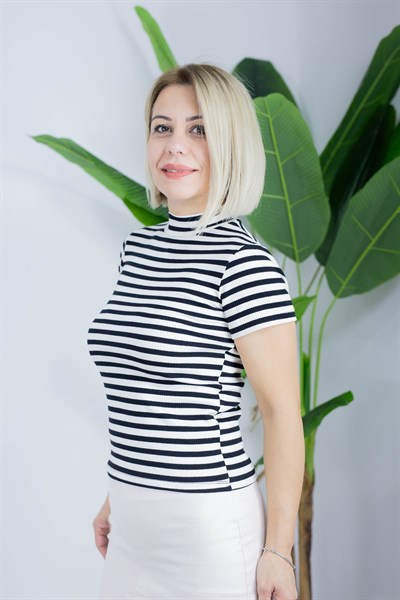 450 YARIM BALIKÇI, KISA KOL BLUZ
