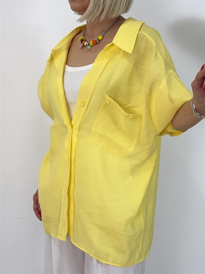 4612 Düşük Omuz, Oversize Gömlek