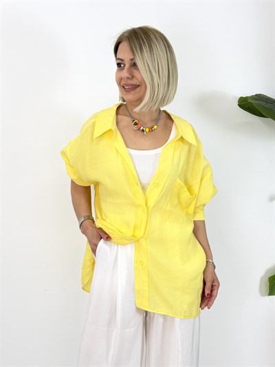 4612 Düşük Omuz, Oversize Gömlek